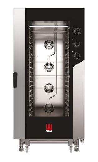 Electric convection-steam oven Millennial, SmartGastro, 20x GN 1/1 for gastronomy, Tecnoeka, 400V/31000W, 930x1041x(H)1900mm 1