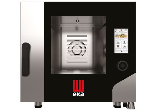 Convection steam oven Millenial Touch Screen Gastro 5x GN 1/1, electric, with automatic cleaning system, Tecnoeka, Millennial Touch Screen, 400V/7800W, 730x849x(H)700mm 1