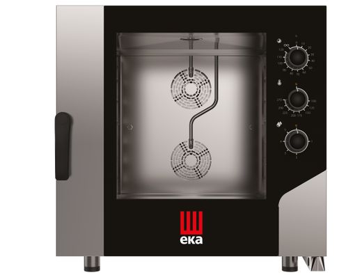Electric convection-steam oven Millennial Smart Bakery for the confectionery and bakery, 6x 600x400mm - electronic control, Tecnoeka, 400V/10400W, 850x1041x(H)850mm 1