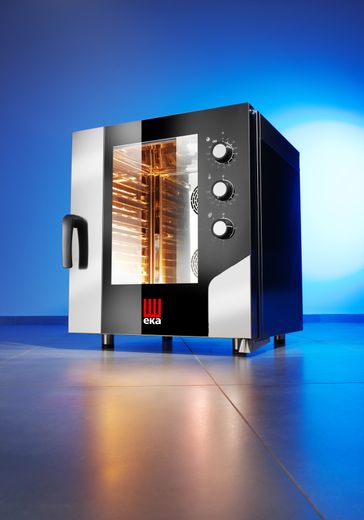 Millennial Smart Gastro convection steam oven, 7 × GN 1/1 – electromechanically controlled, electric, Tecnoeka, Millennial Smart, 400V/10400W, 730x855x(H)850mm 1