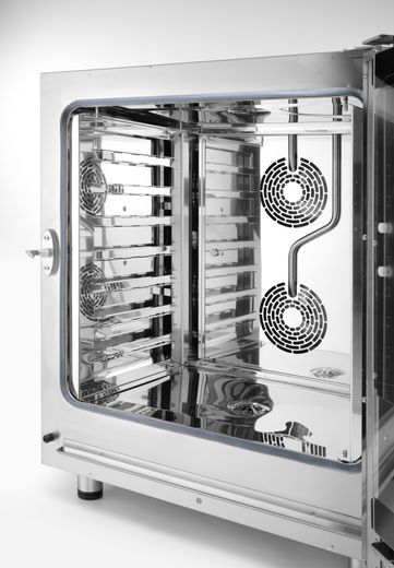 Millennial Smart Gastro convection steam oven, 7 × GN 1/1 – electromechanically controlled, electric, Tecnoeka, Millennial Smart, 400V/10400W, 730x855x(H)850mm 1