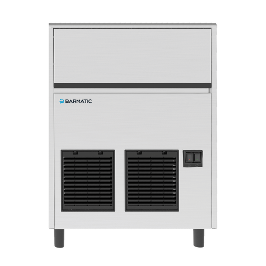 Wytwornica granulatu lodowego Nugget120, Barmatic, srebrny, 230V/1050W 1