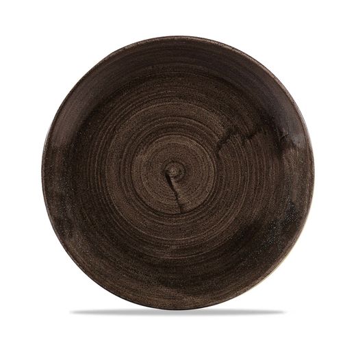Stonecast Patina Iron Black Plate Plate Plate, Churchill, Black 1