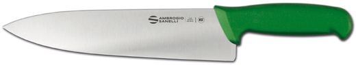 Supra Colore butcher knife, Ambrogio Sanelli, Green, (L)340mm 1