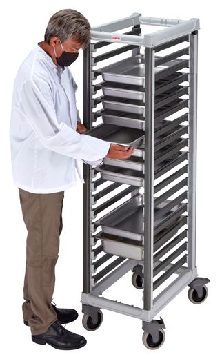 Camshelving Container trolley, 18x GN1/1, Cambro, 730x438x(H)171mm 1