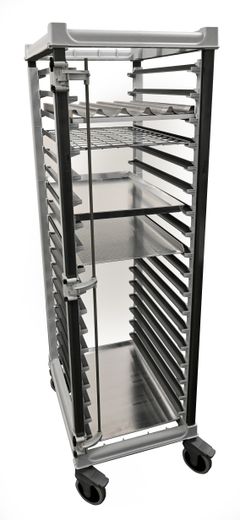 Tray trolley Camshelving, 18x 600x400 mm, Cambro, 516x783x(H)171mm 1
