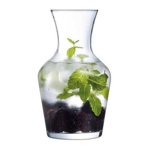 Vin water and wine carafe, Arcoroc, 0,5L, Transparent, ⌀96x(H)164mm 1
