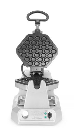 Rotacinė vaflių keptuvė „Bubble Waffle“ vafliams, su nuimamomis plokštelėmis, Waring, 230V/1200W, 267x432x(H)216mm 1