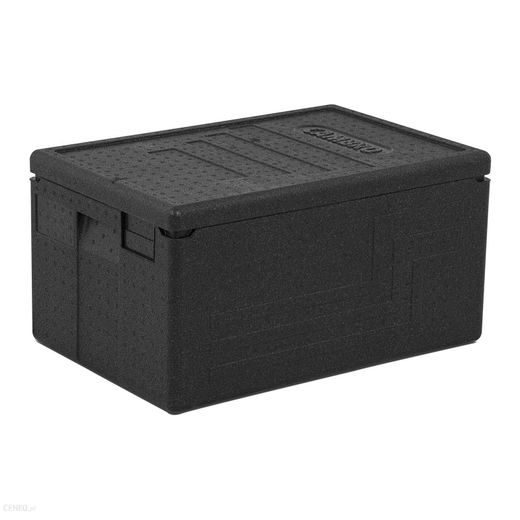 Professional grade insulated carrier CAM GOBOX Economy 46 L, GN 1/1, GN 1/2., Cambro, Black, 600x400x(H)316mm 1