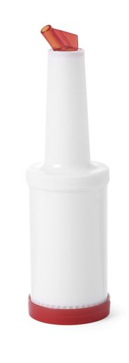 Dosaator baarmenidele vahetatavate otsikutega, BarUp, punane, 0,8L, Valge, ⌀90x(H)300mm 1