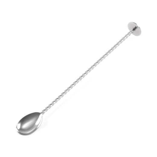 Bar spoon with muddler, BarUp, Silver, 280x35mm 1