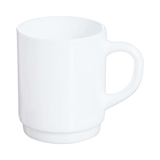 Kubek Restaurant, Arcoroc, 250 ml, 0,25L, biały, 6 szt., ⌀72x(H)89mm 1