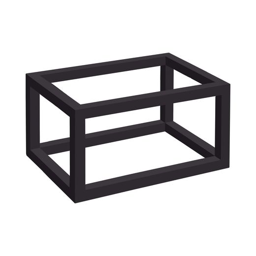 Podstawa pod tace GN1/2 Madeira Black, czarny 1