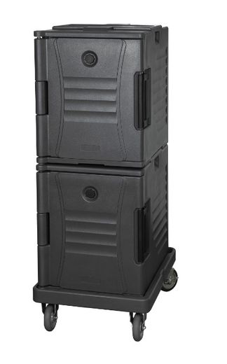 Contenitori termici catering 2x GN 1/1 200, AmerBox, Grigio scuro, 477x680x(H)620mm 1
