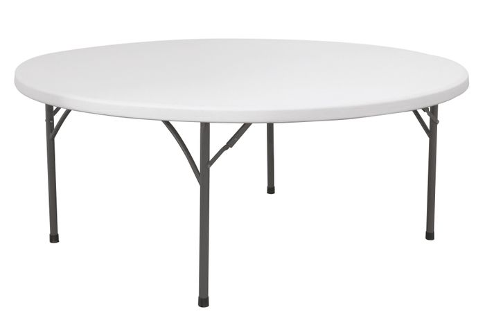 Buffet Table Round Foldable, Buffet Round Table
