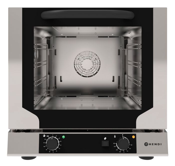 Forno de convecção compacto com humidificação