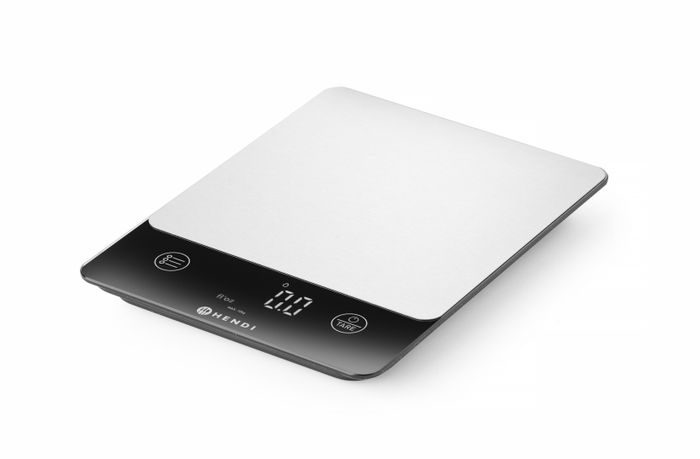 Taylor Glass Digital Kitchen Scale, Silver