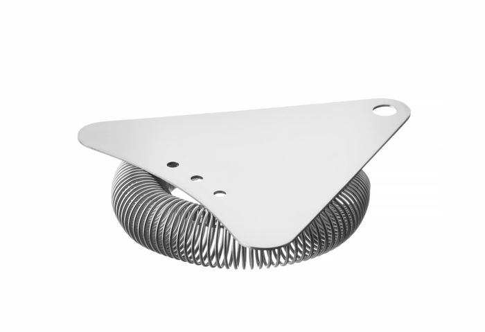 Triangle cocktail strainer