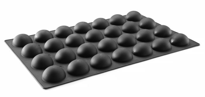 Forma in silicone semisfere