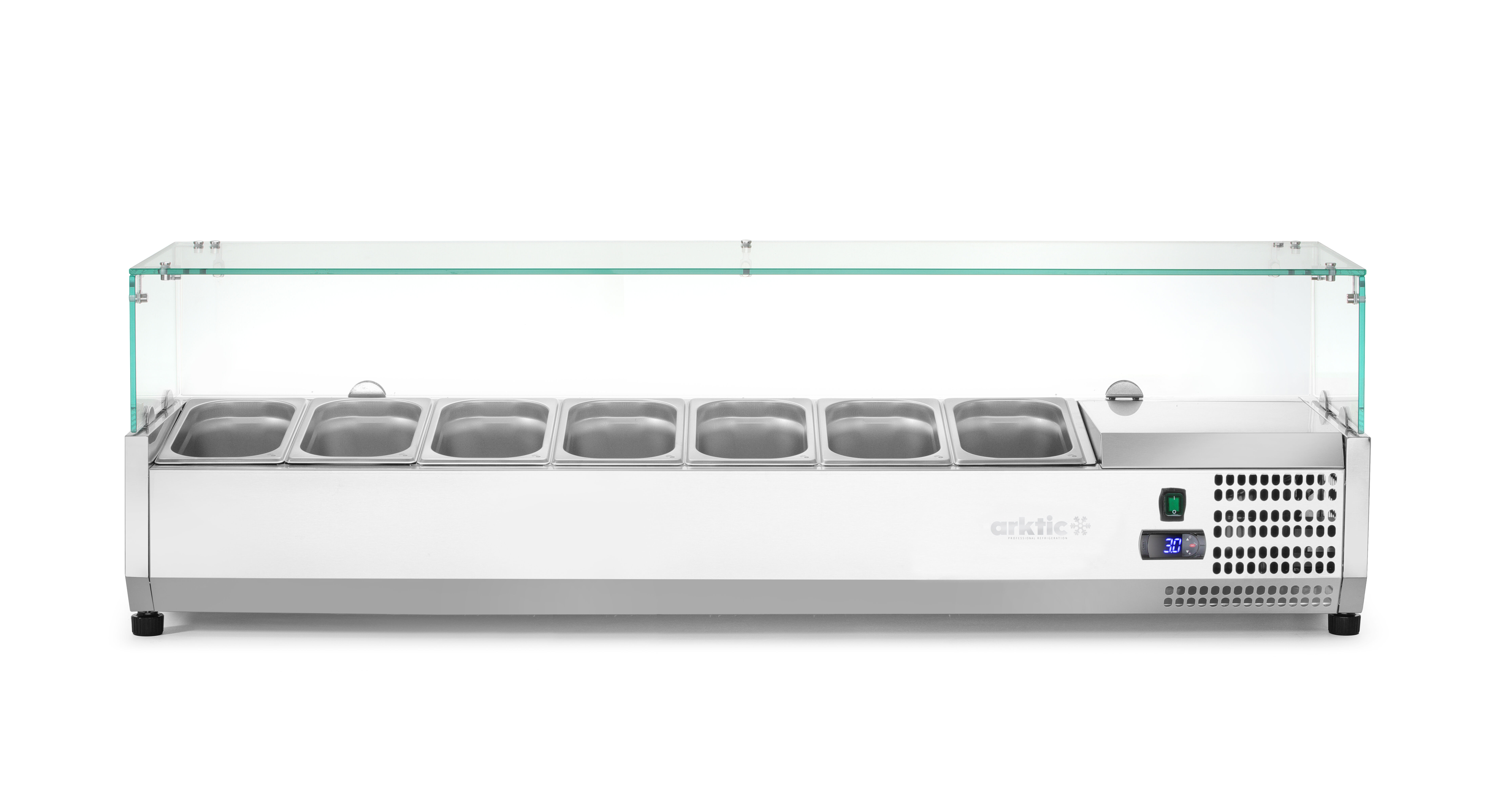 Server Countertops Refrigerated countertop server GN 1/4 - HENDI Tools for Chefs