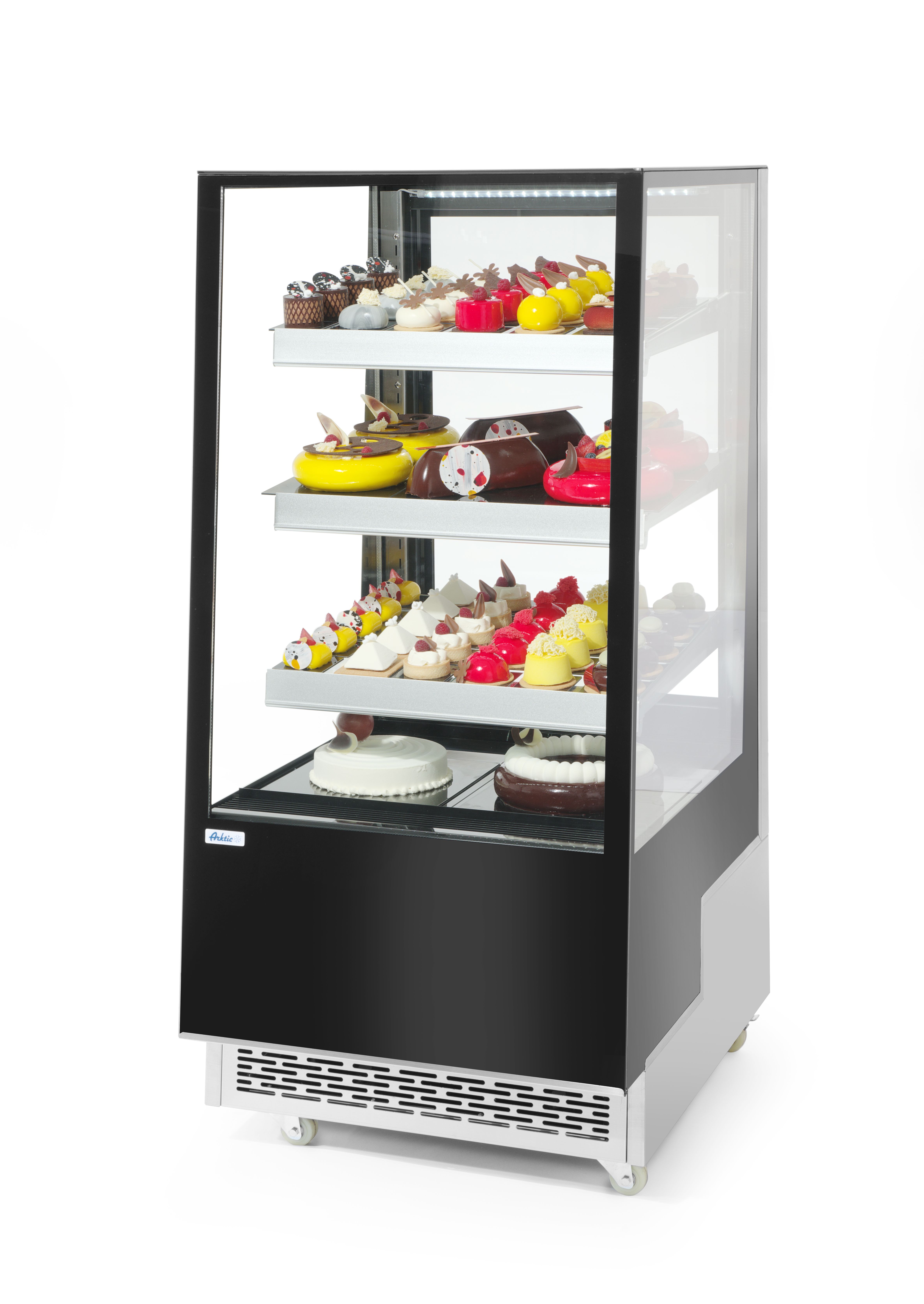 ategisシェルフ Refrigerated display cabinets with 3 slanted shelves - HENDI Tools