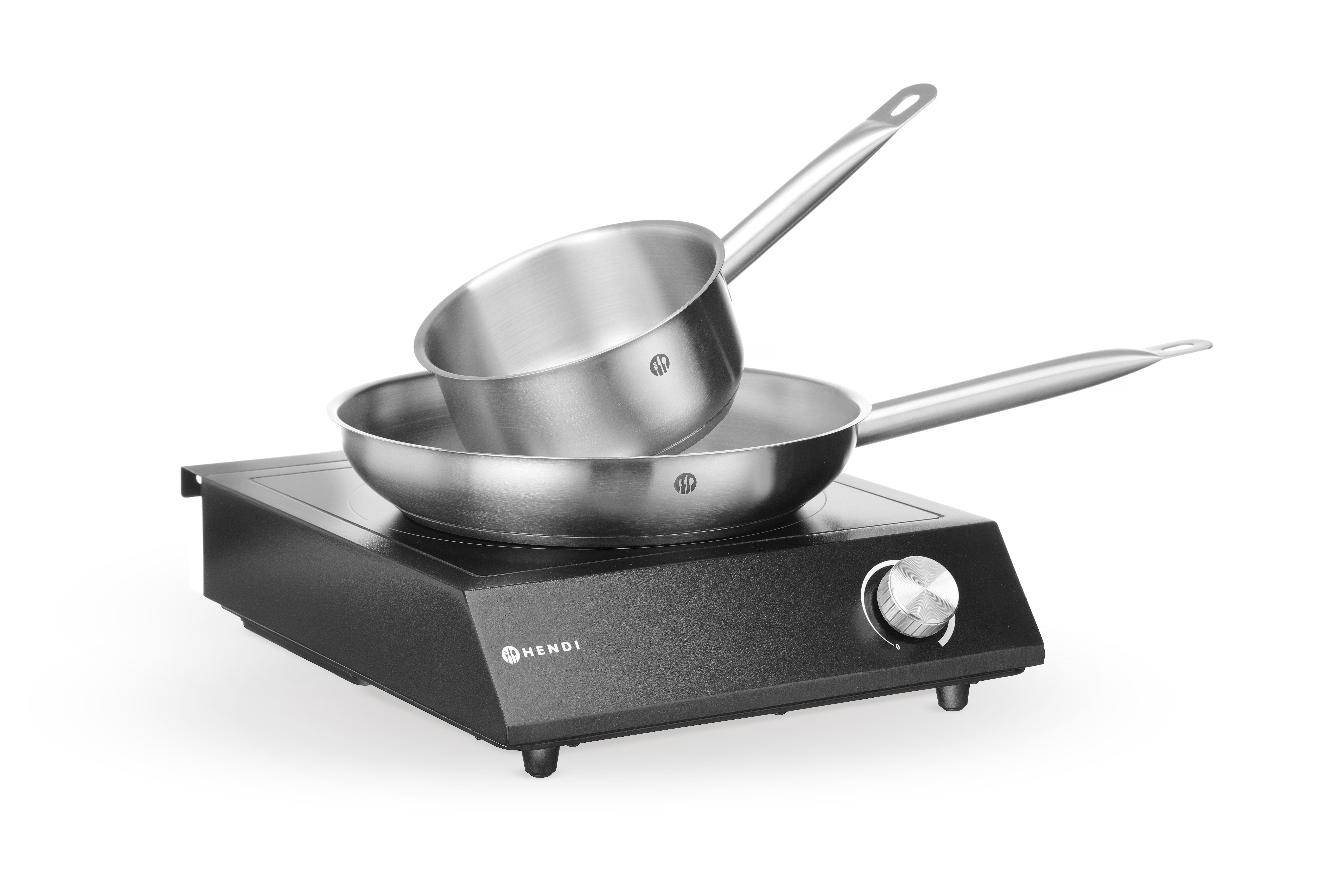 Set : Plaque de cuisson à induction 3500W + casserole + poêle — miniature 8