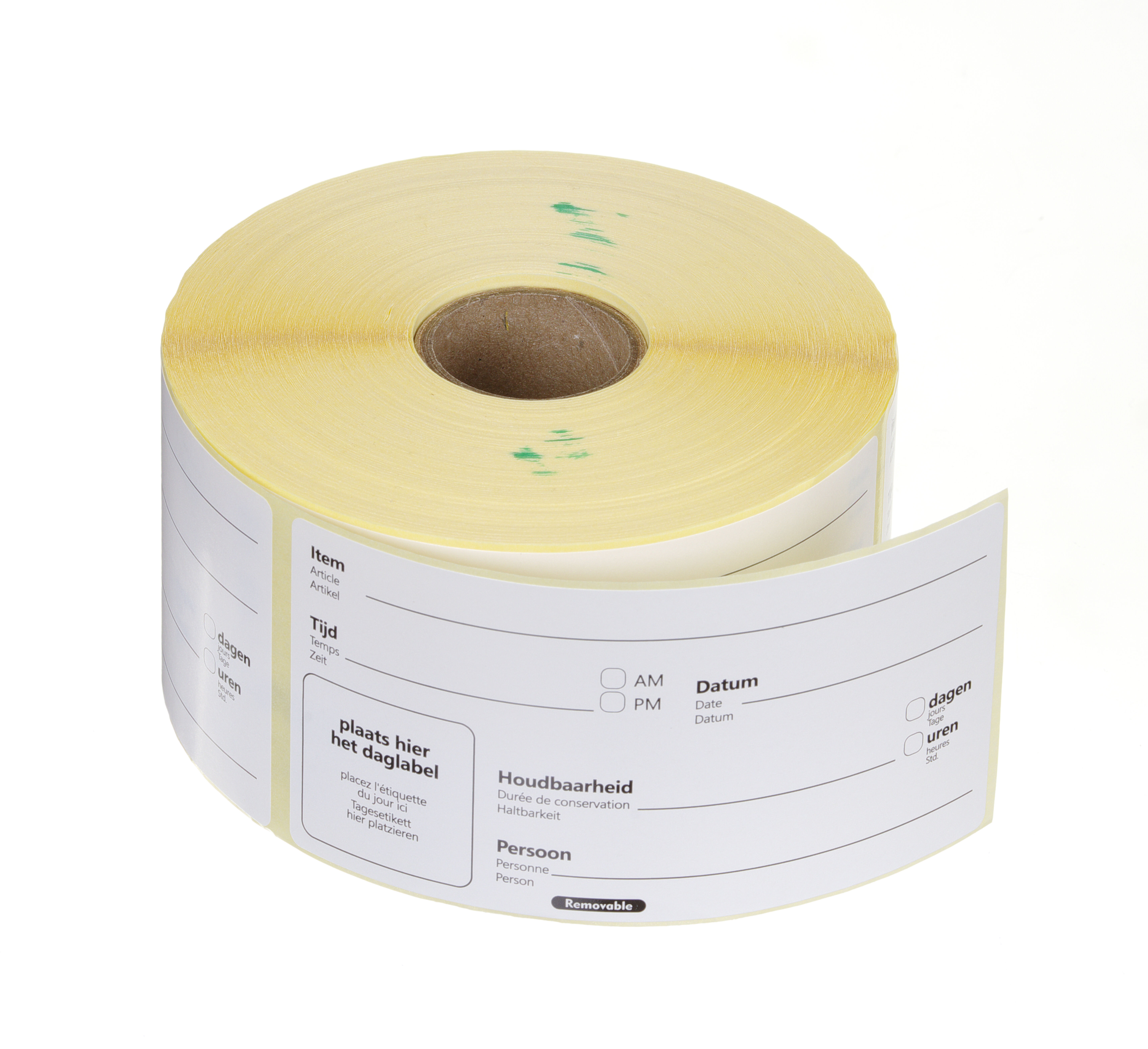 Food rotation labels, multi-use, easy removable - HENDI Tools for Chefs