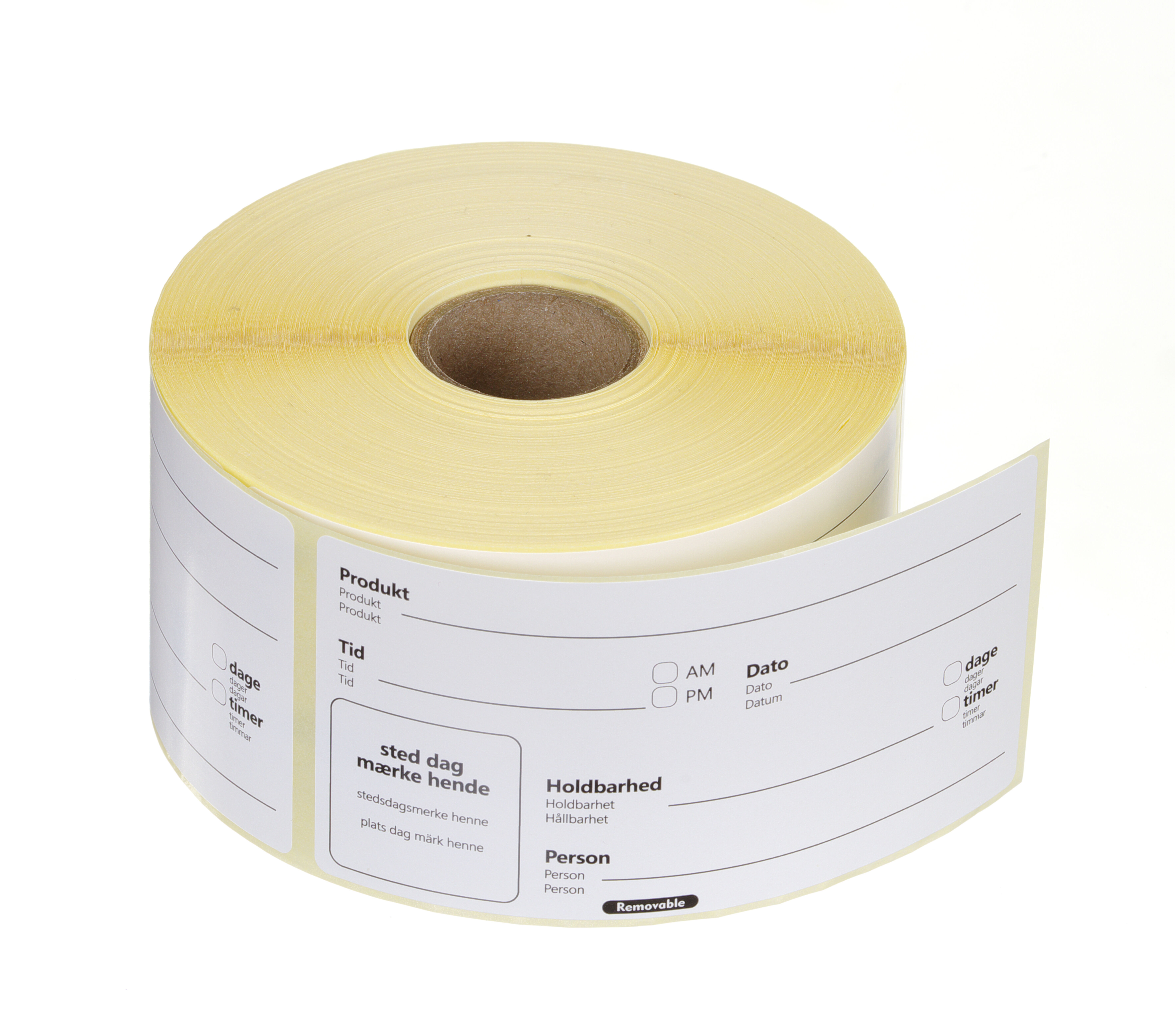 Food rotation labels, multi-use, easy removable - HENDI Tools for Chefs