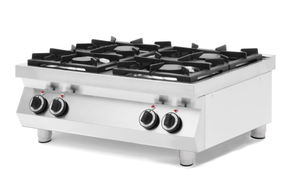 Gas cooker Kitchen Line 4-burner, table top