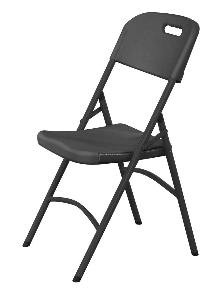 Catering chair - black, HENDI, max. load 180 kg., 540x440x(H)840mm