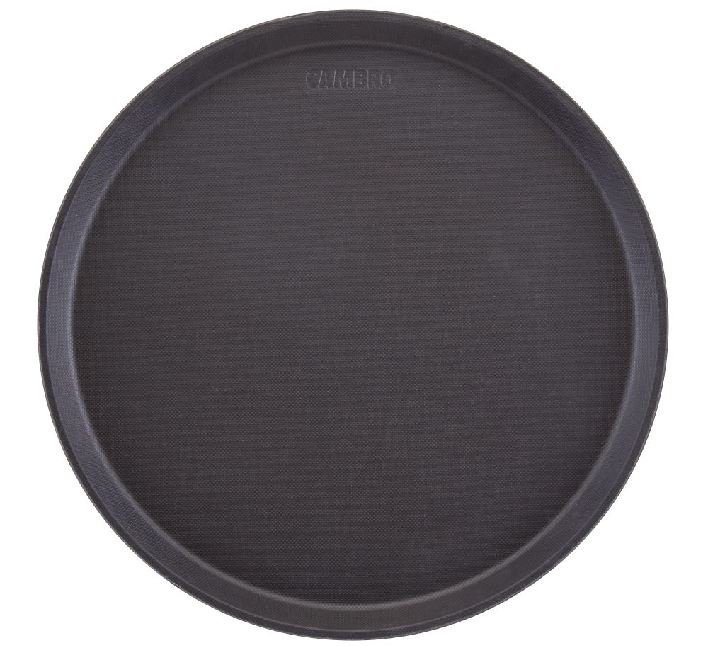 Camtread® serving tray, round, non-slip surface, ø355x(H)21mm