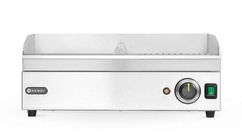 Bakplaat half geribbeld