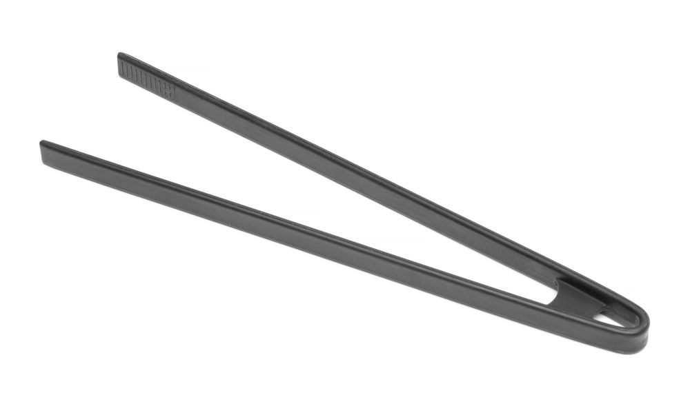 Silikonová pinzeta, HENDI, Černá, (L)290mm