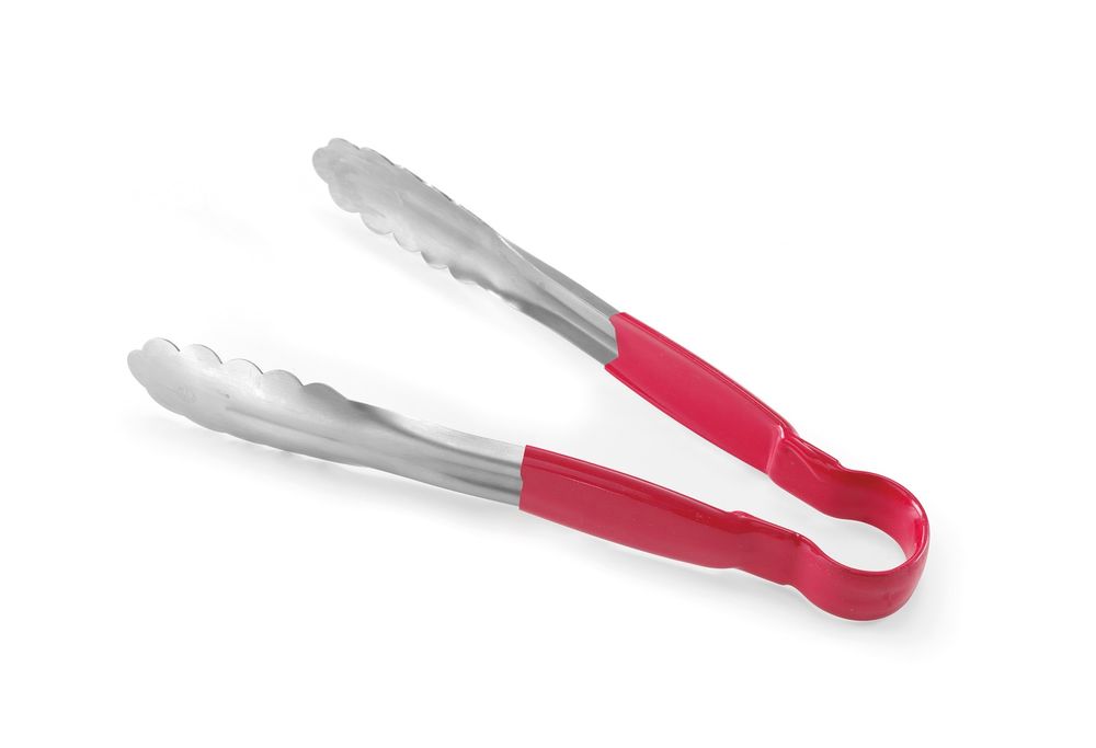 Serving tongs HACCP 300 mm, HENDI, Red, (L)300mm