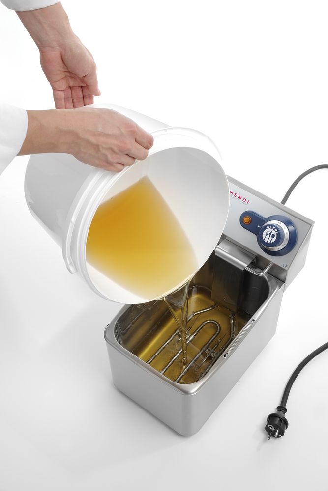 Seau, HENDI, 11,5L, Blanc, ⌀300x(H)230mm