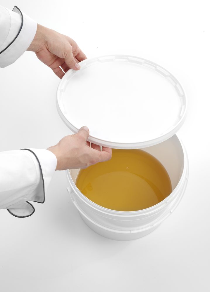 Seau, HENDI, 11,5L, Blanc, ⌀300x(H)230mm