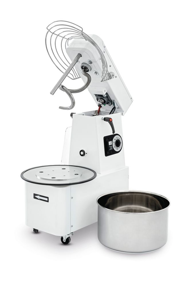 Spiral mixer with removable bowl - 10 L, Prismafood, 230V/370W, 380x360x(H)645mm