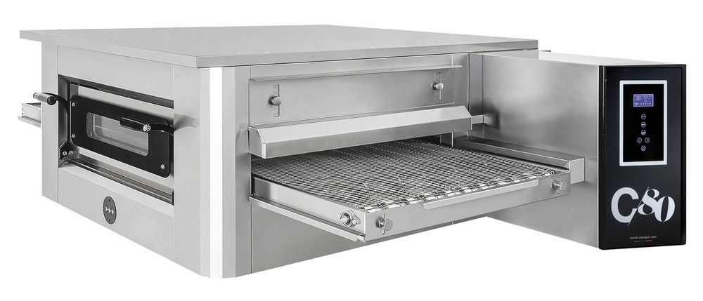 Continuous pizza oven TUNNEL C/80, electric 2250x1560x(H)600mm