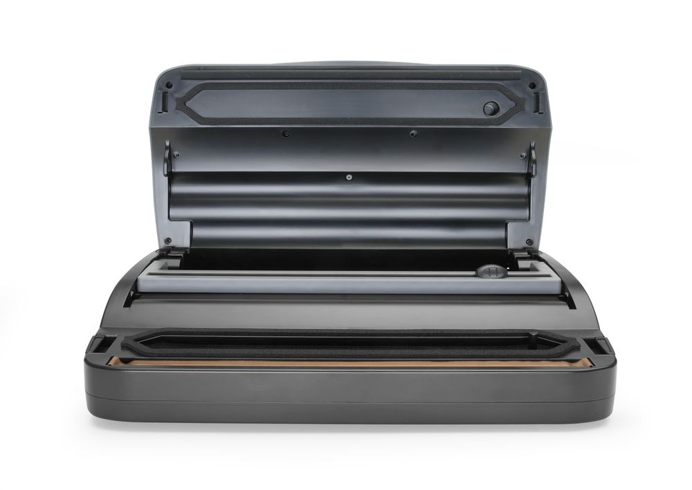 Strip vacuüm verpakkingsmachine met rolhouder