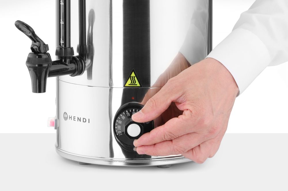Distributeur à boissons chaudes, HENDI, 18L, 230V/2200W, 385x385x(H)595mm