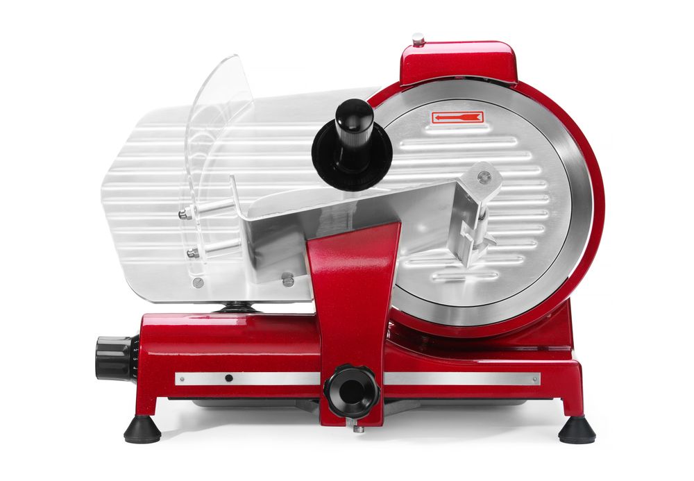 Slicer Profi Line 250 Red Edition, HENDI, Profi Line, 230V/320W, 485x420x(H)395mm