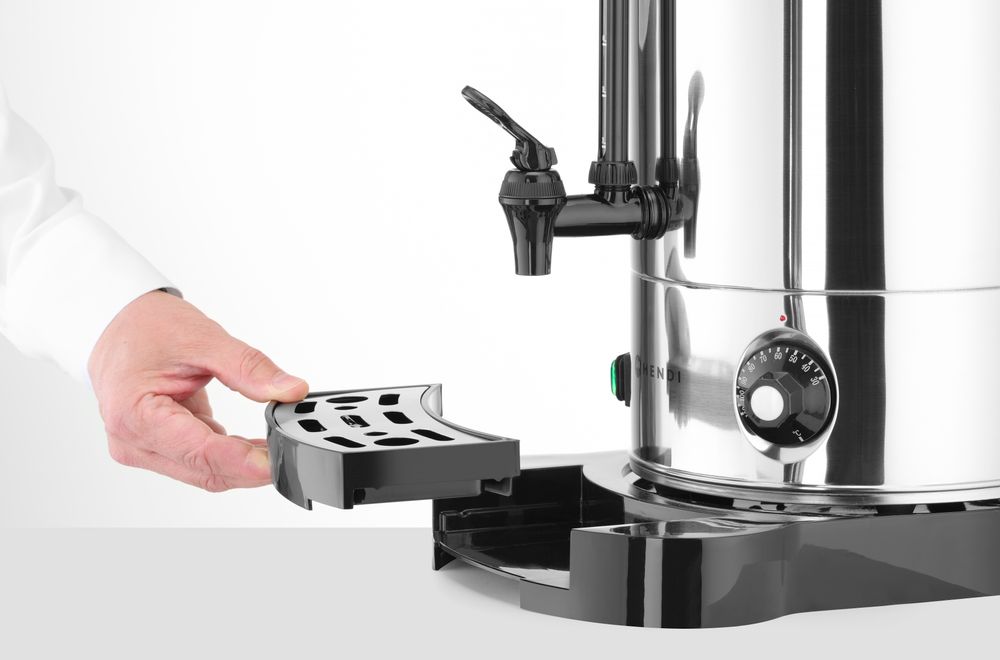 Warme dranken ketel dubbelwandig