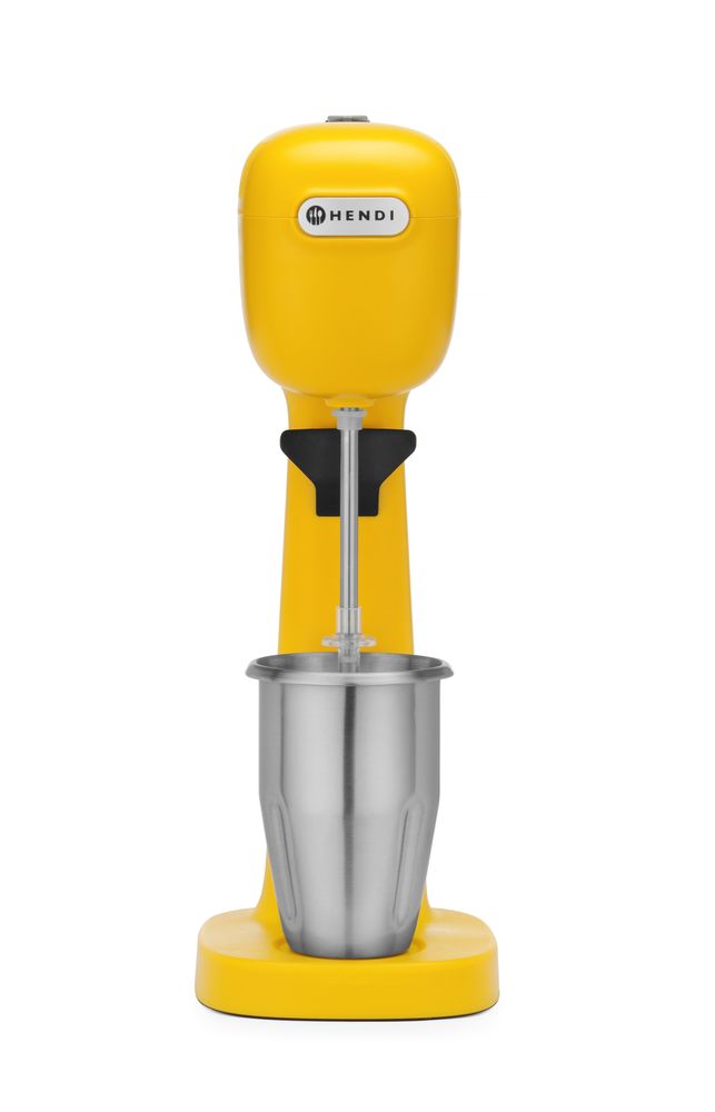 HENDI | Shaker na mléčné koktejly - Design by Bronwasser, Žlutá, 230V/400W, 170x196x(H)490mm
