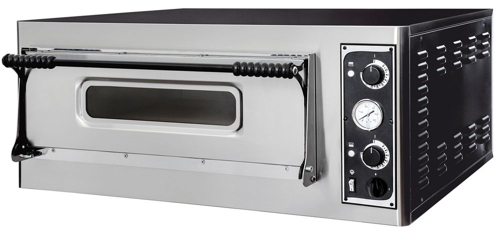 Pizza oven BASIC XL 4, Prismafood, 1 chamber, 400V/6000W, 1000x844x(H)413mm
