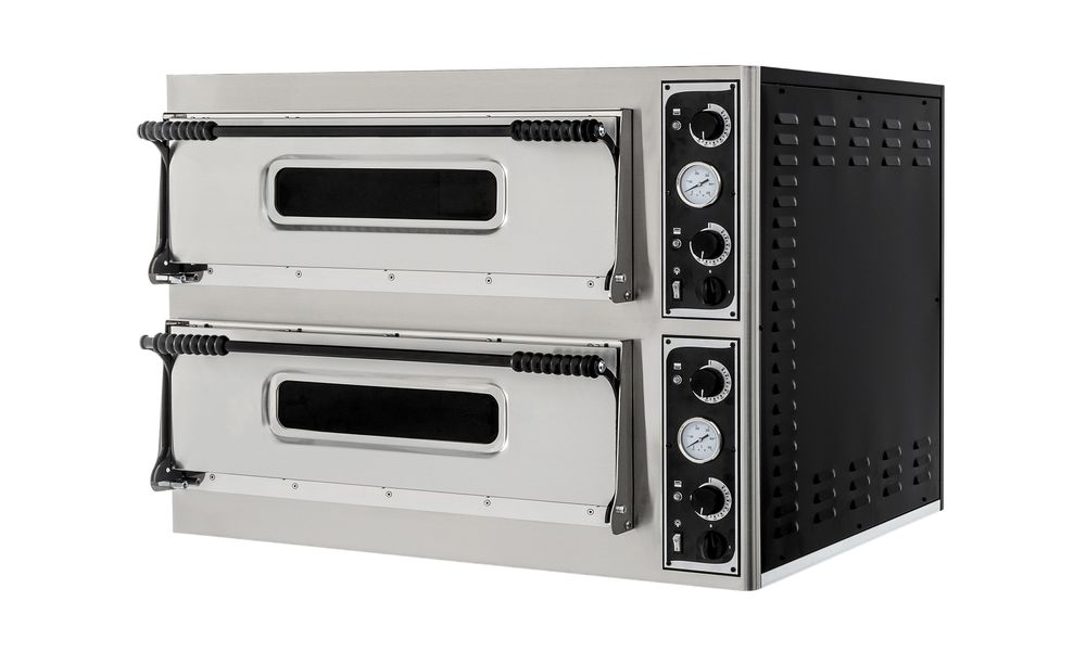 Pizza oven BASIC xxL 66, HENDI, 2 chambers, 400V/18000W, 1360x844x(H)745mm