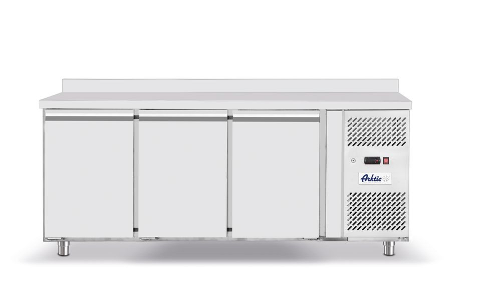  ARKTIC | Mraznička kombinovaná, třídveřová, s boční montáží, Profi Line, GN 1/1, 420L, 230V/600W, 1795x700x(H)850mm