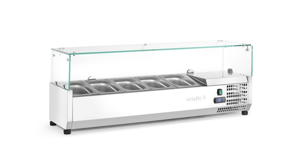 Opzetkoelvitrine GN 1/4