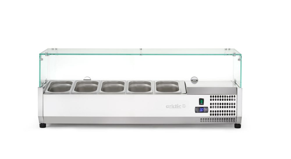 Opzetkoelvitrine GN 1/4