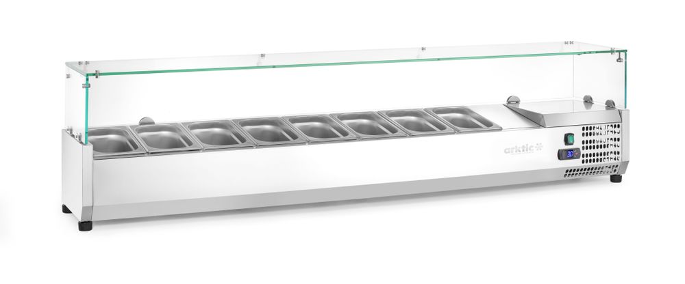 Opzetkoelvitrine GN 1/4