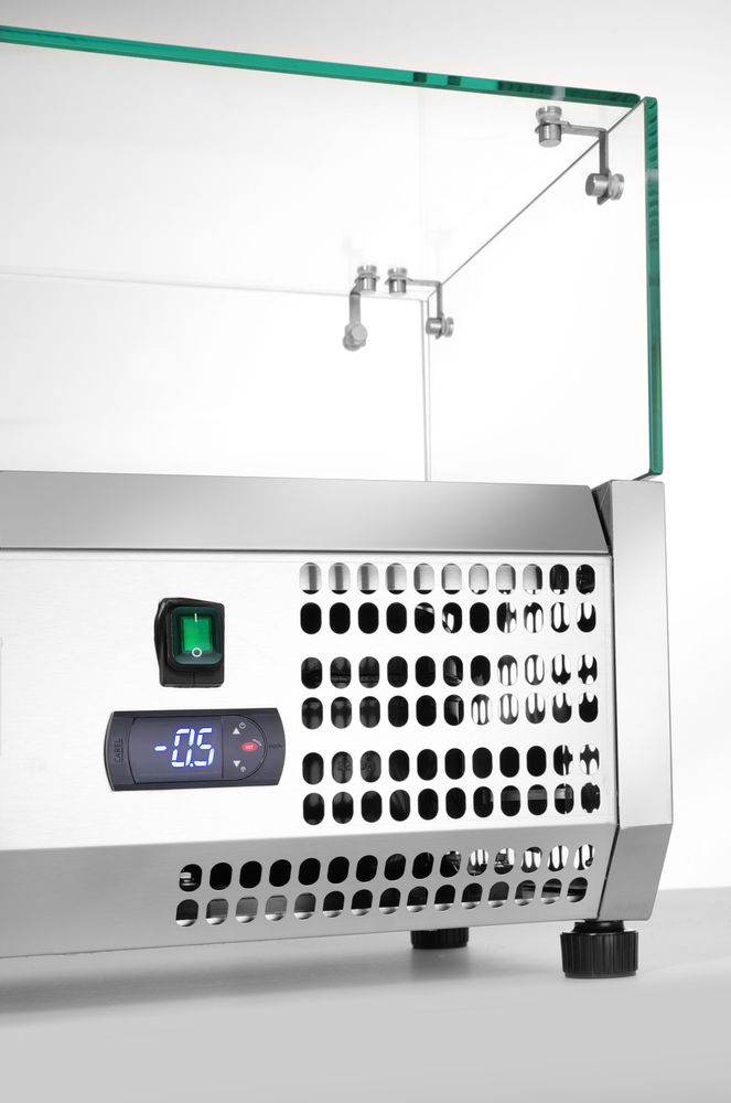 Opzetkoelvitrine GN 1/4